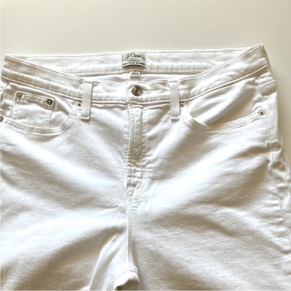 J.Crew high rise skinny white jeans - Picture 8 of 10